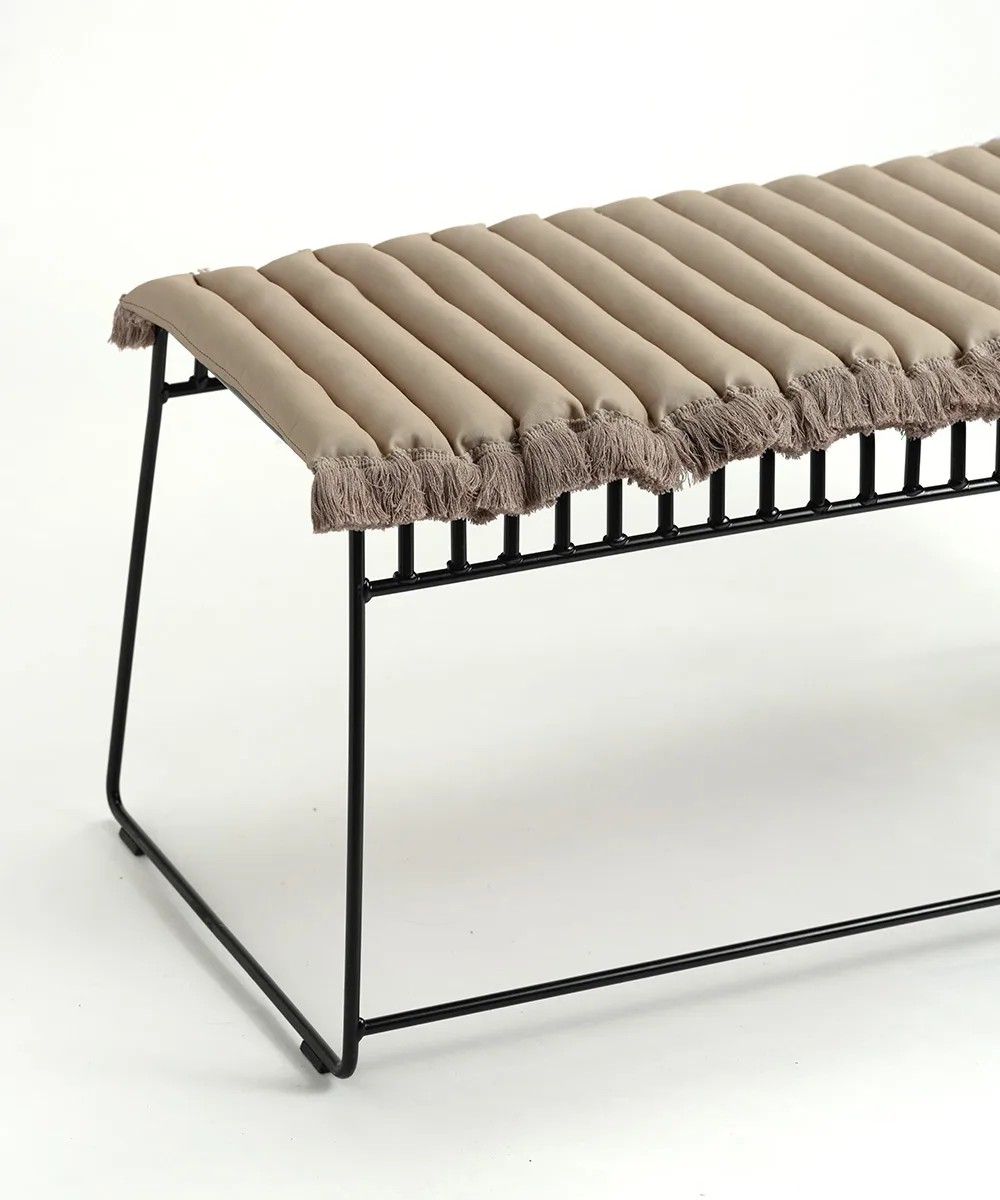 Garden Glory istuintyyny hapsuilla, Beige, beige hapsu, 38x120 cm Garden Glory