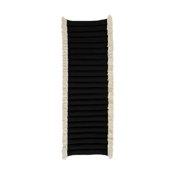 Garden Glory istuintyyny hapsuilla - Musta, offwhite hapsu, 38x120 cm - Garden Glory