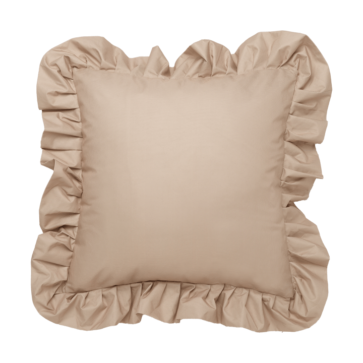 Garden Glory Outdoor tyyny röyhelöllä 45x45 cm. - Beige - Garden Glory