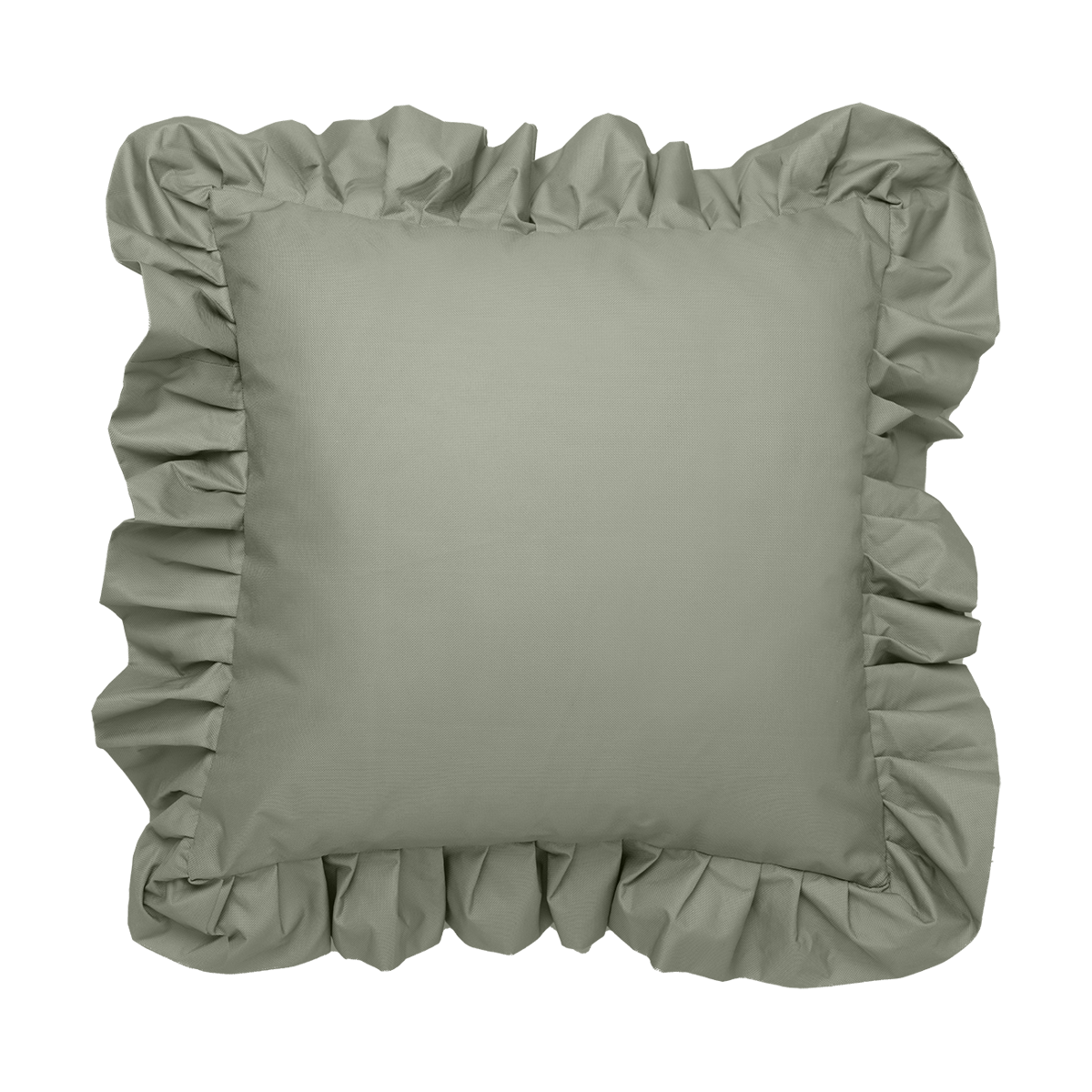 Garden Glory Outdoor tyyny röyhelöllä 45x45 cm. Vihreä