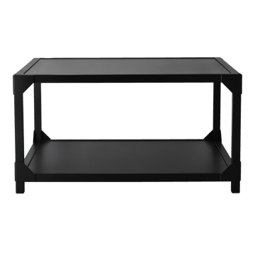 Bleck sohvapöytä 75x75 cm vaneri - Pyökki-musta petsi - Gärsnäs