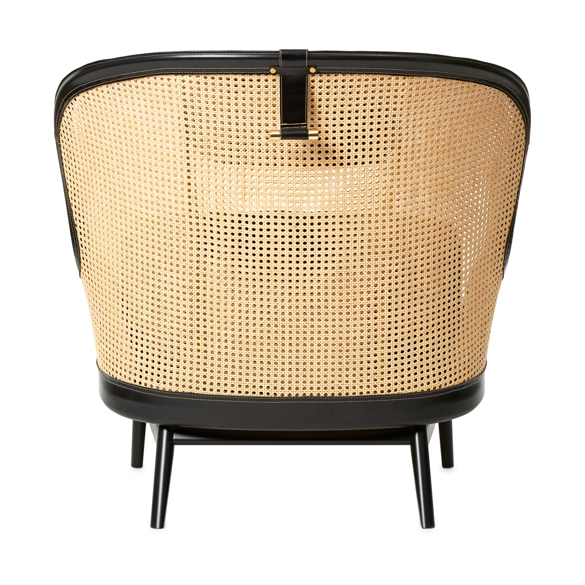 Dandy nojatuoli, Pyökki-sv petsi-tärnsjö nahka musta Gärsnäs