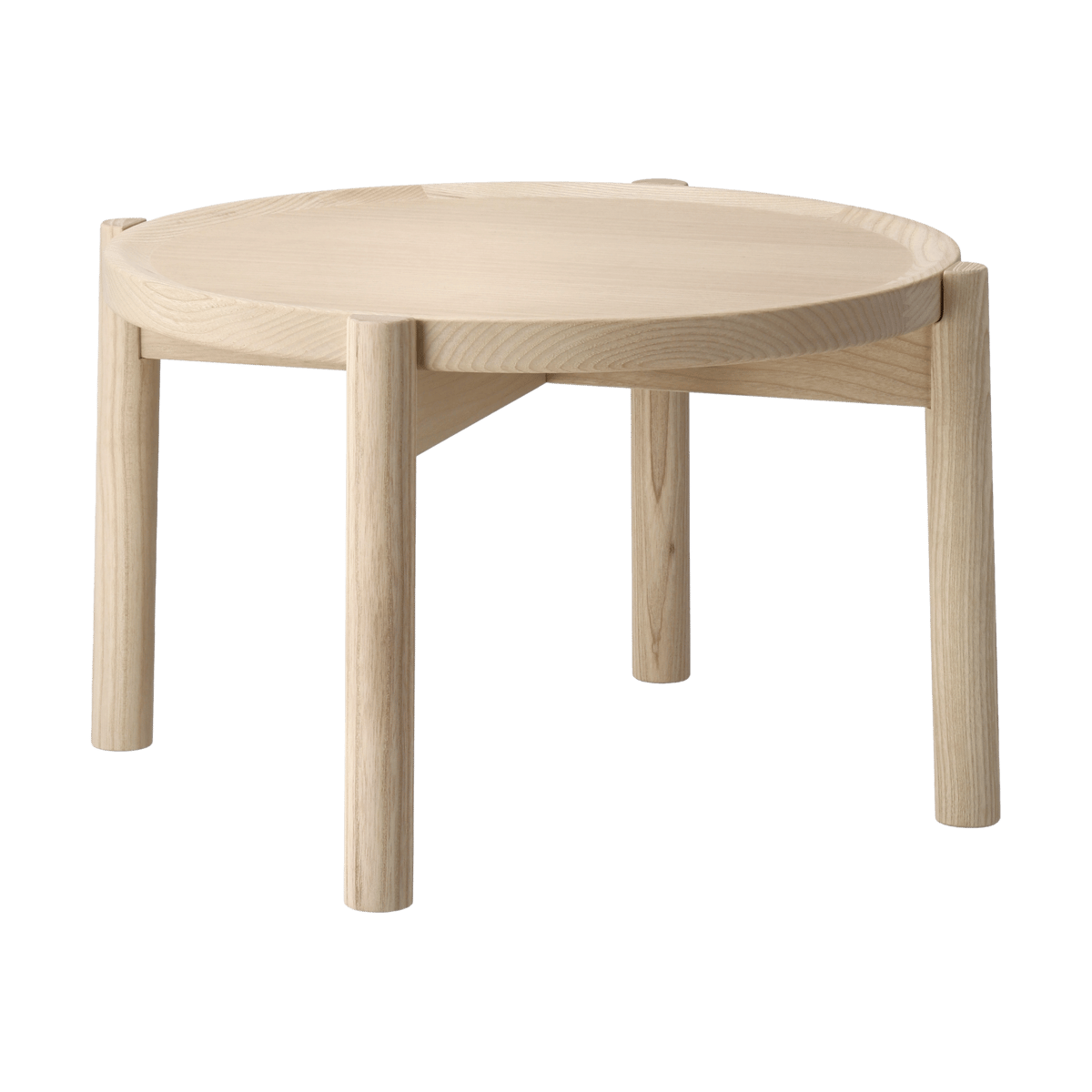 Gärsnäs Elna sohvapöytä Saarni-white-40 cm | Skandinaavinen Sisustus | Sohvapöydät | Beige
