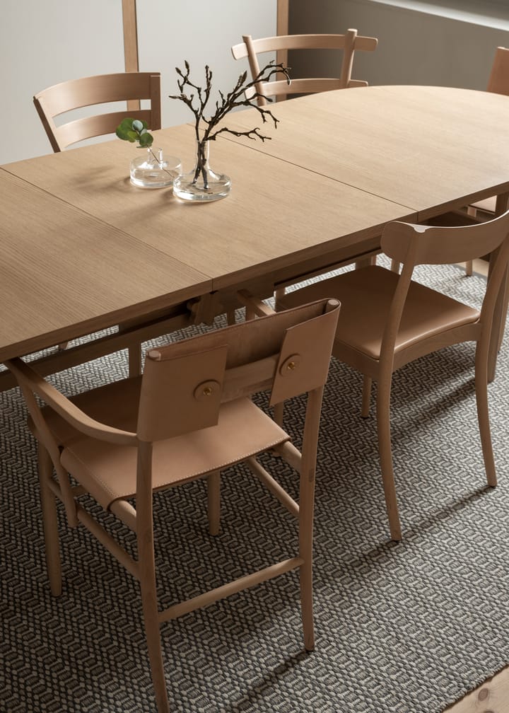 Madonna nojatuoli, Pyökki-luonnollinen-Tärnsjö nahka luonto Gärsnäs