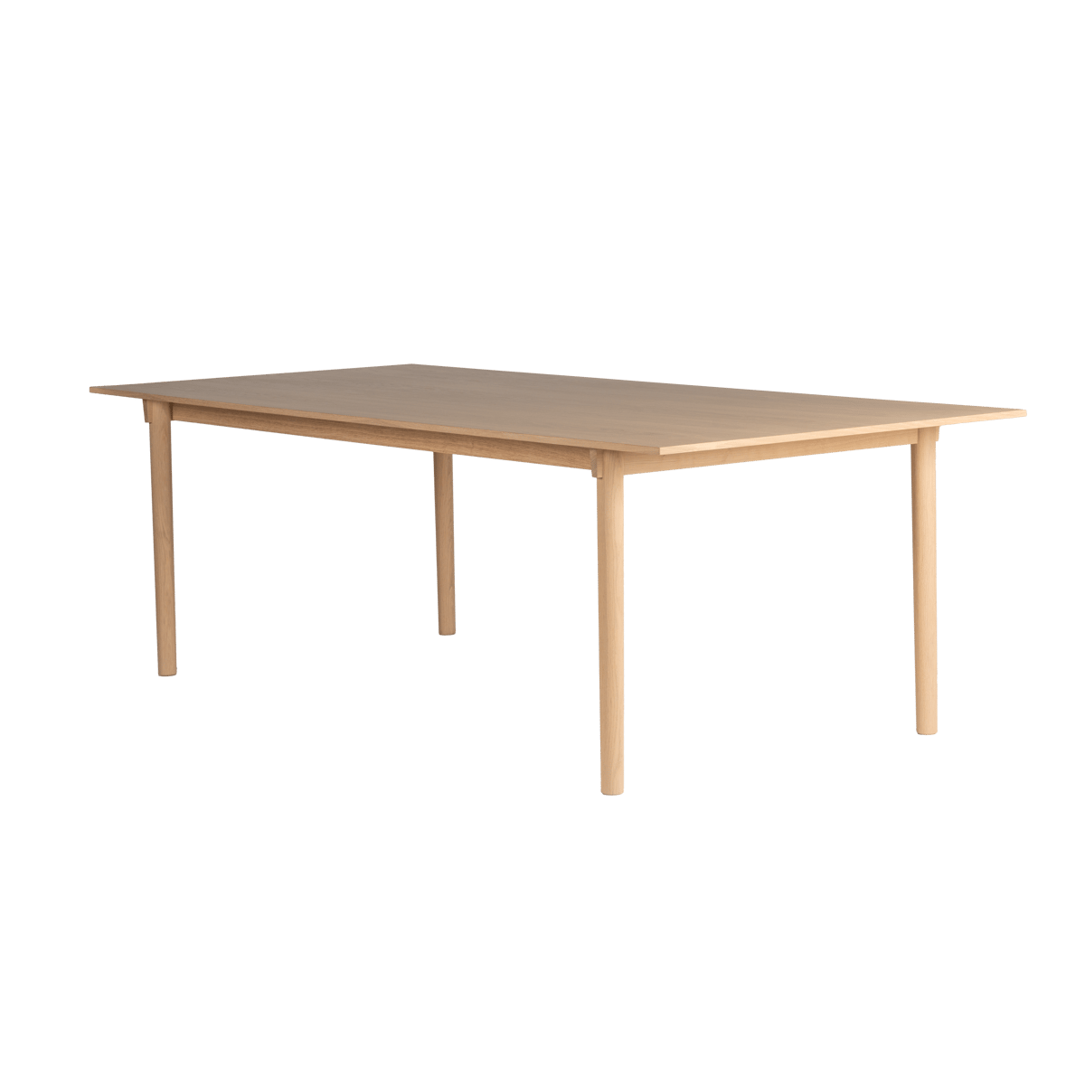 Gärsnäs Tak pöytä 240x100 cm Tammi-natural | Skandinaavinen Sisustus | Ruokapöydät | Beige