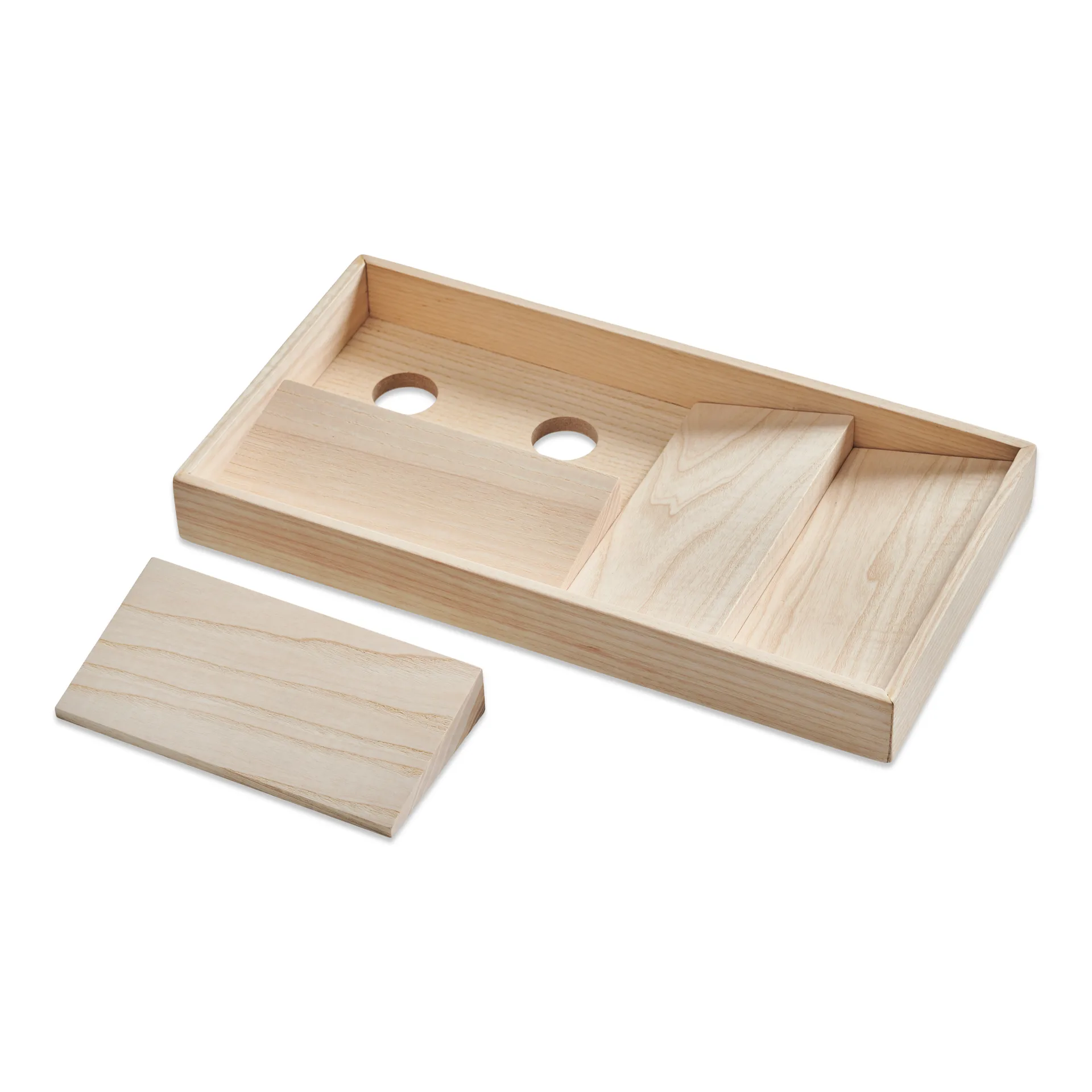 Duune organizer 4 tarjotin, Vaalea tammi Gejst