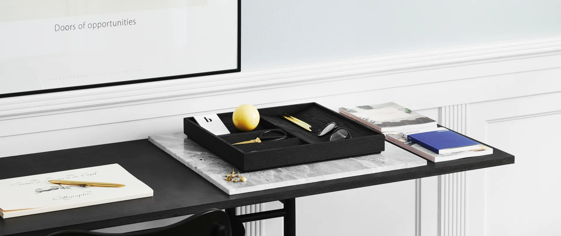 Duune organizer 8 -tarjotin, Musta Gejst