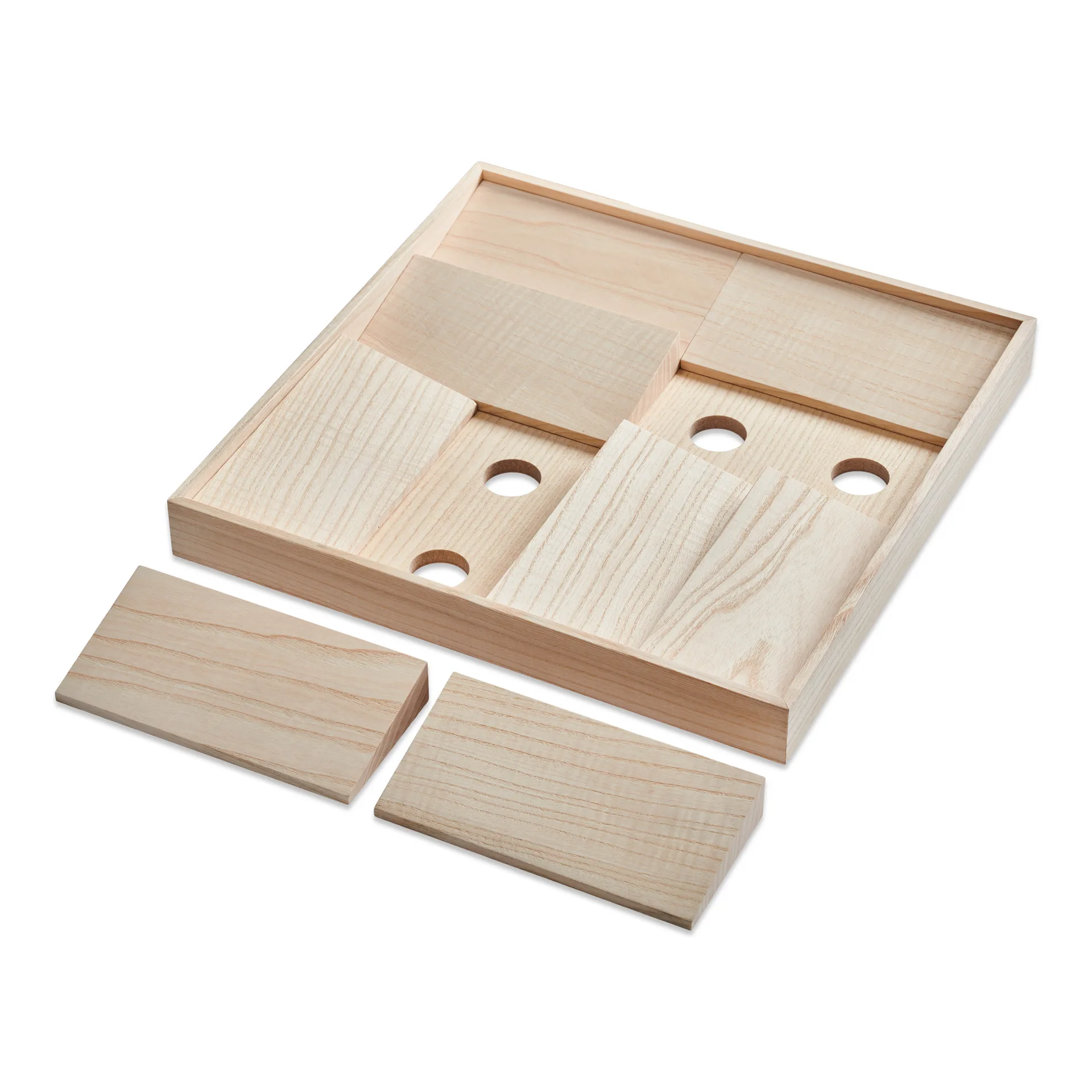 Duune organizer 8 -tarjotin, Vaalea tammi Gejst