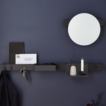 Flex Rail magneettilista 60 cm - Mustaksi petsattu tammi-musta - Gejst