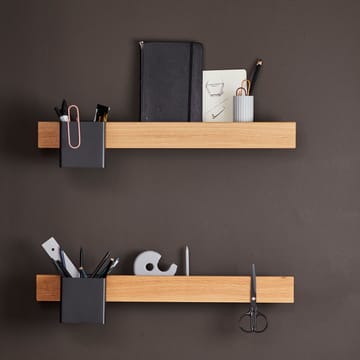 Flex Rail magneettilista 60 cm - Tammi-musta - Gejst