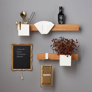 Flex Rail magneettilista 60 cm - Tammi-valkoinen - Gejst