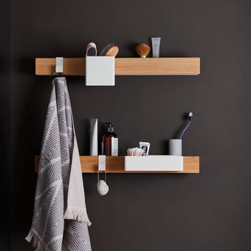 Flex Rail magneettilista 60 cm - Tammi-valkoinen - Gejst