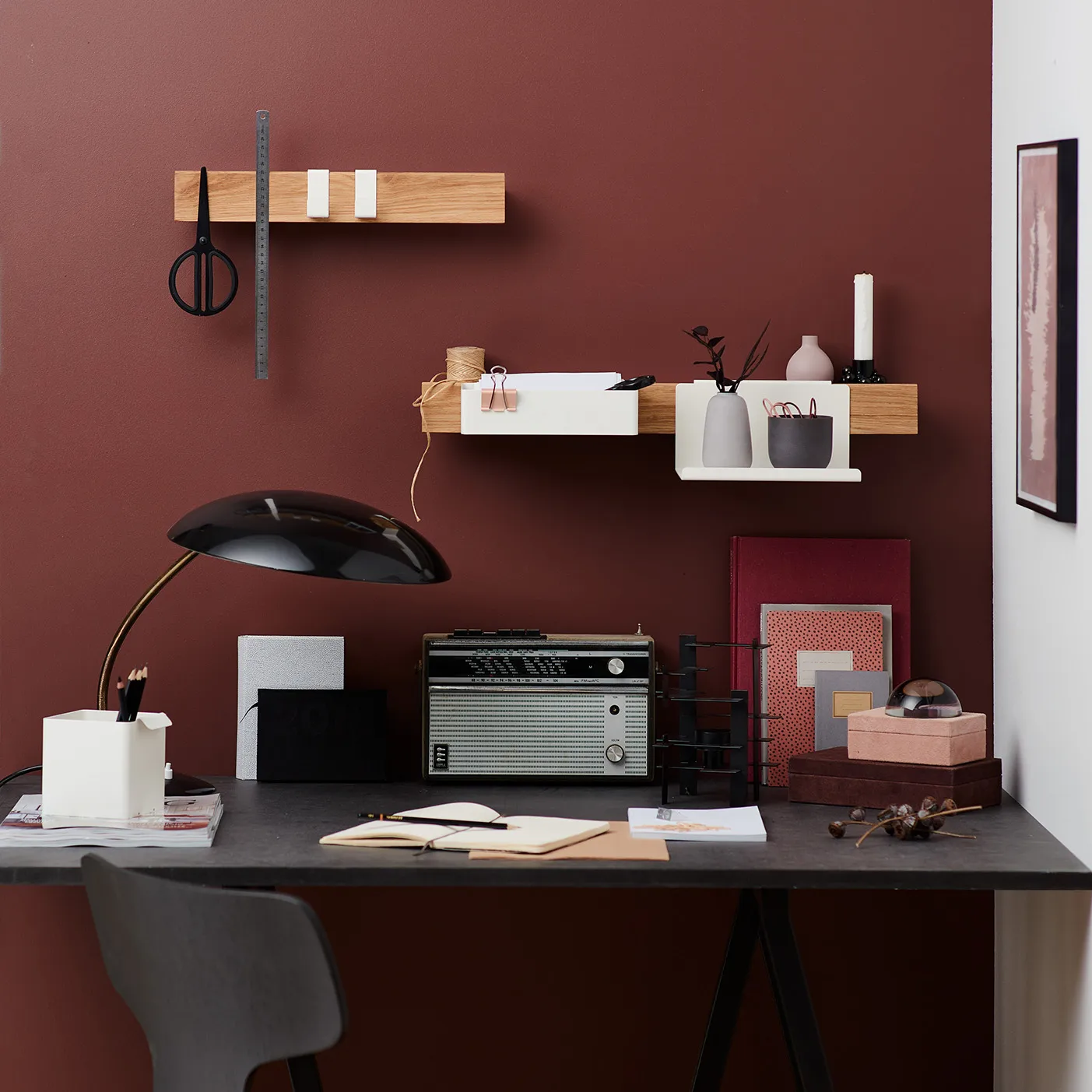Flex Shelf -hylly 21 cm, Valkoinen Gejst