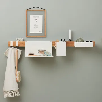Flex Shelf -hylly 21 cm - Valkoinen - Gejst