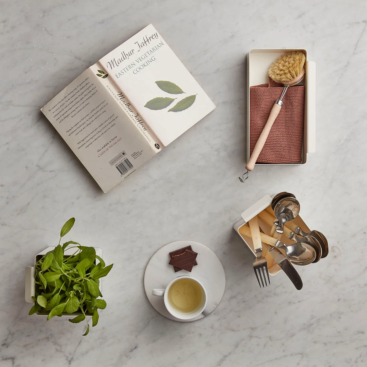 Flex Tray -laatikko, Valkoinen Gejst