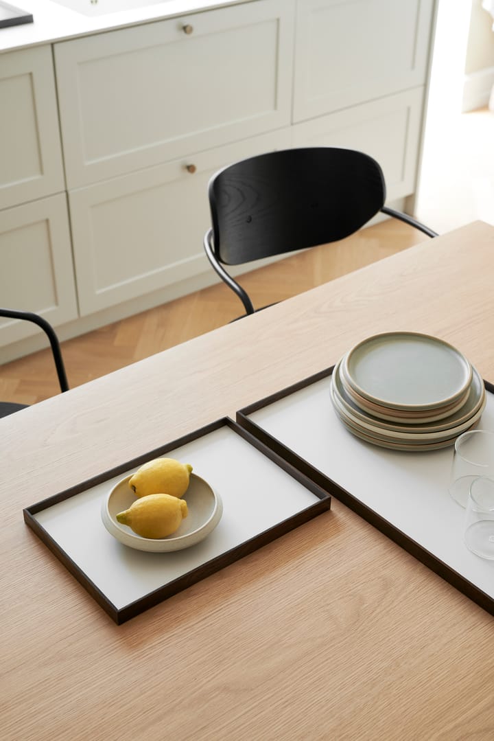 Frame tarjotin large 35,5x50,6 cm, Savutammi-beige Gejst