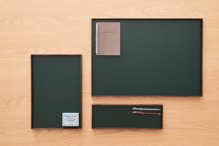 Frame tarjotin large 35,5x50,6 cm, Savutammi-vihreä Gejst