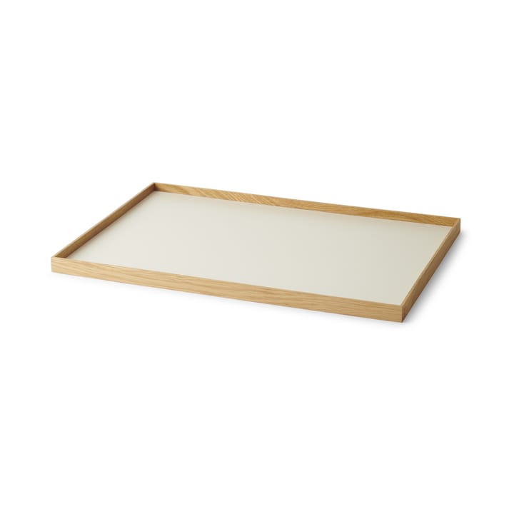 Frame tarjotin large 35,5x50,6 cm - Tammi-beige - Gejst