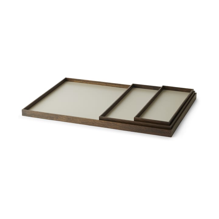 Frame tarjotin small 11x32,4 cm, Savutammi-harmaa Gejst