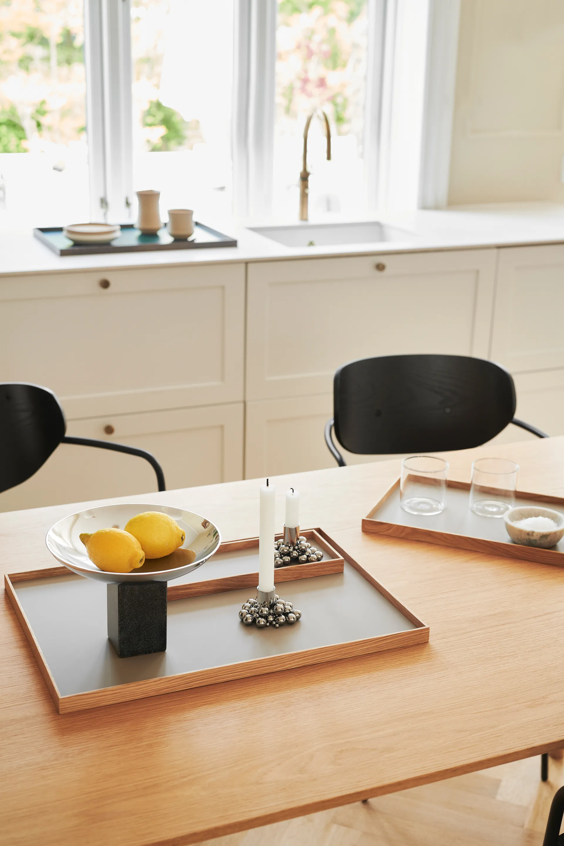 Frame tarjotin small 11x32,4 cm, Tammi-beige Gejst