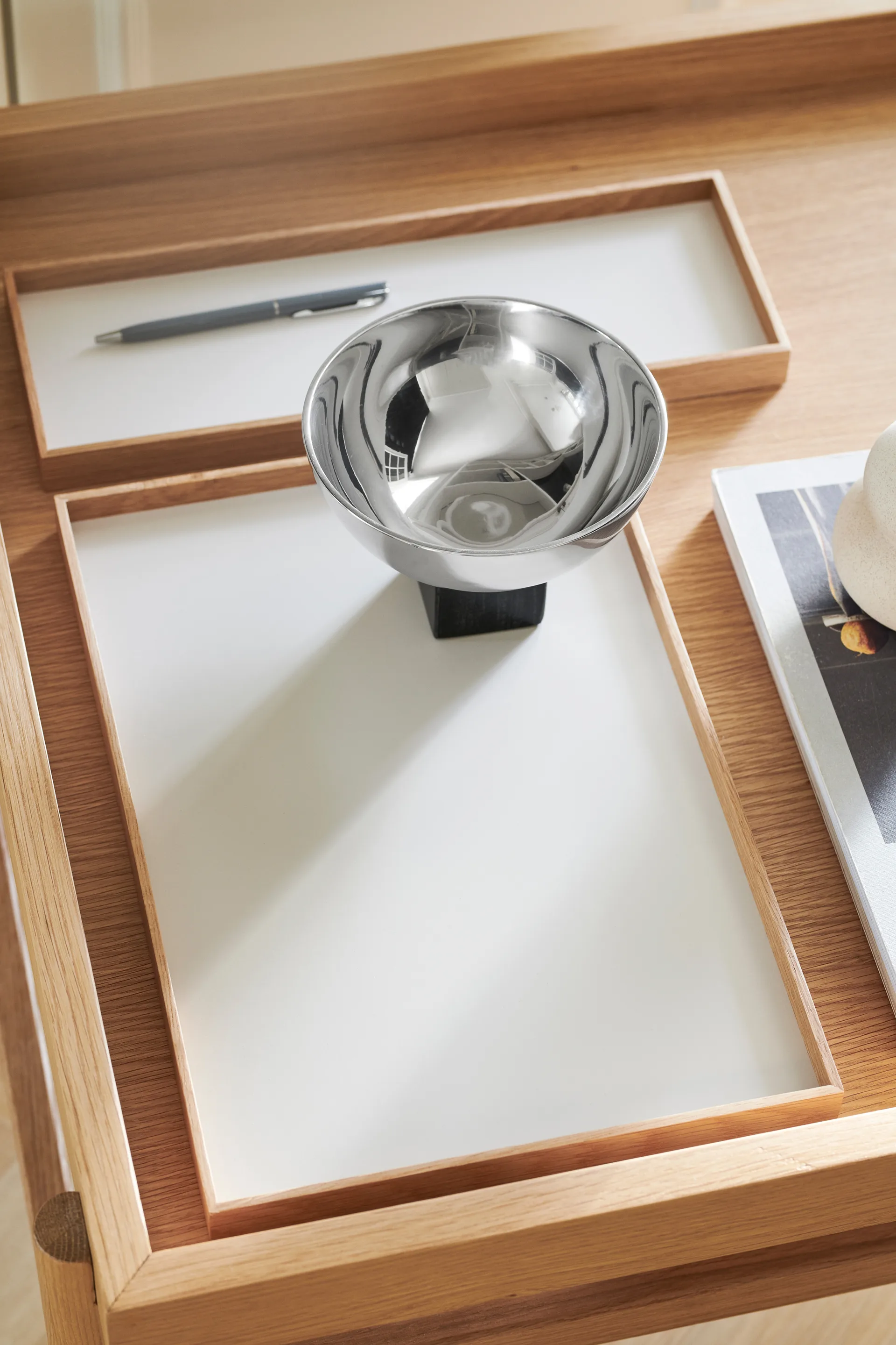 Frame tarjotin small 11x32,4 cm, Tammi-beige Gejst