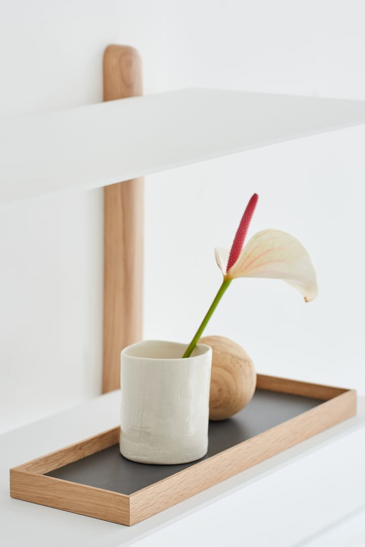 Frame tarjotin small 11x32,4 cm, Tammi-vaaleanharmaa Gejst