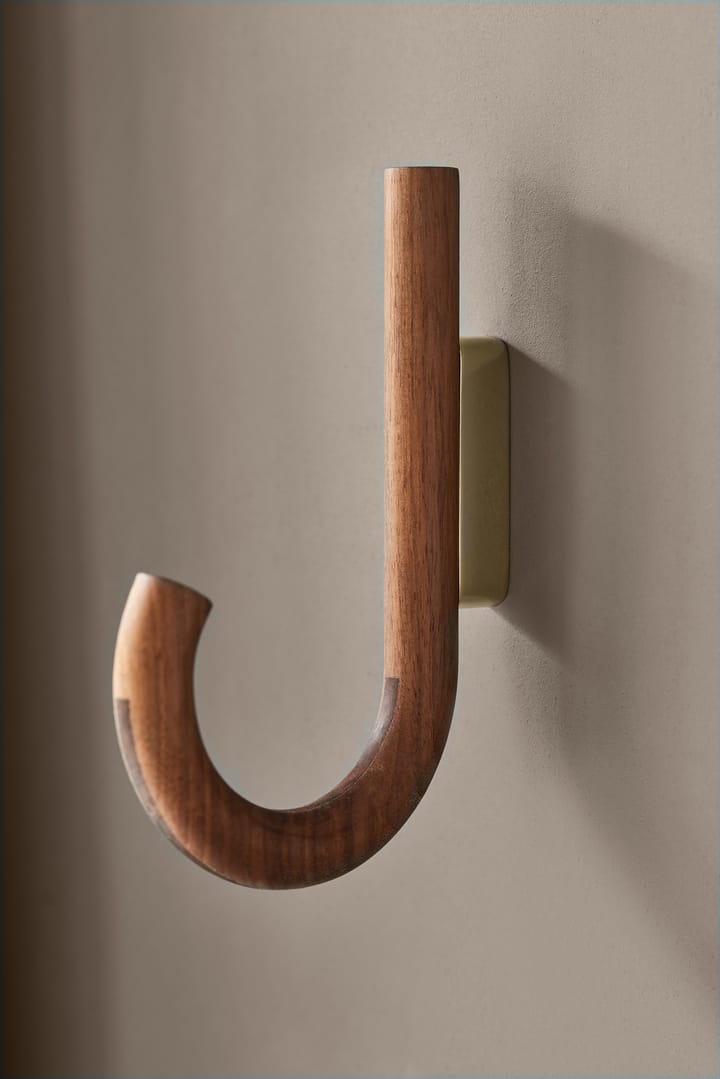 Hook koukku 19 cm, Saksanpähkinä-messinki Gejst