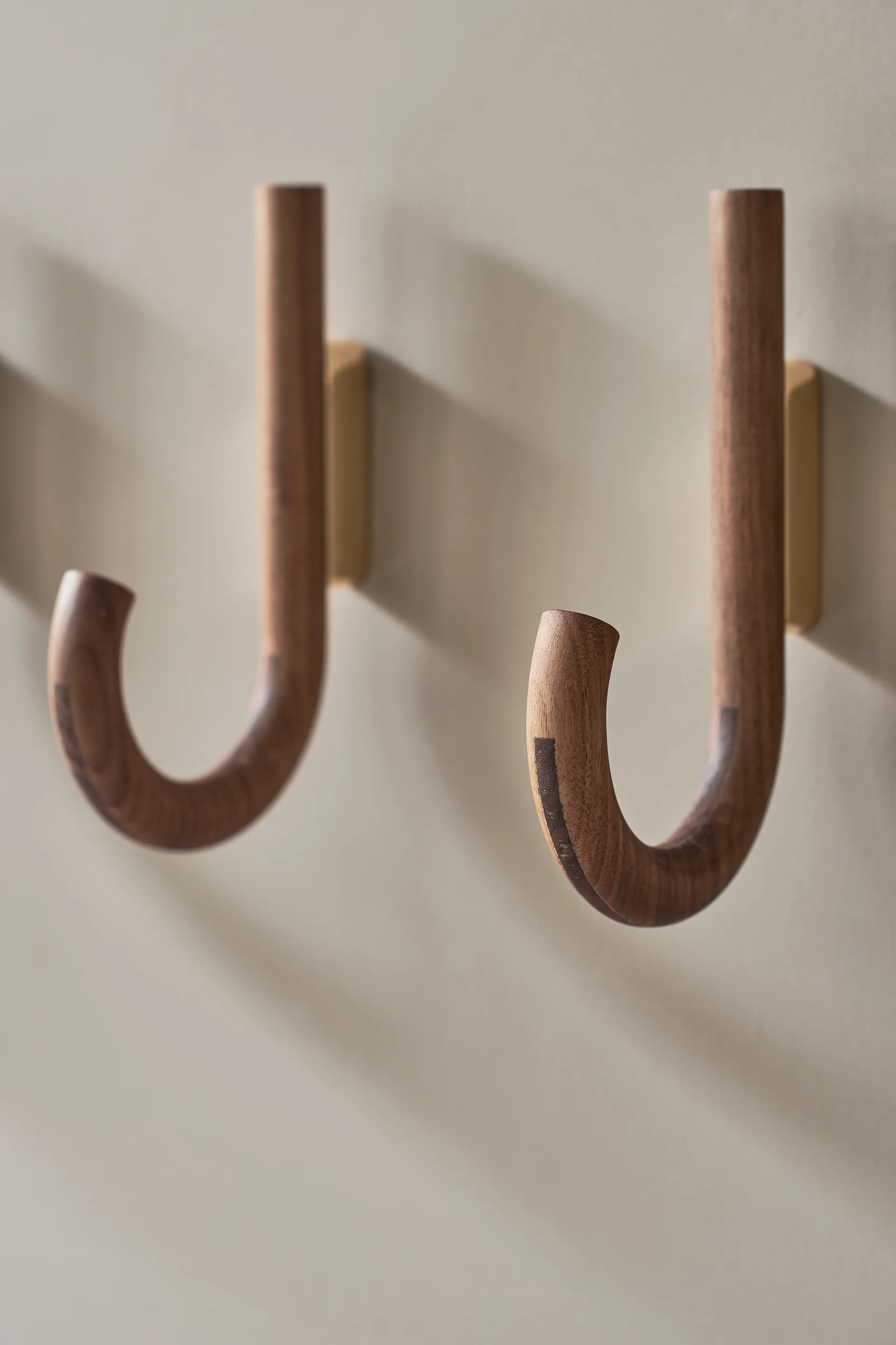 Hook koukku 19 cm, Saksanpähkinä-messinki Gejst