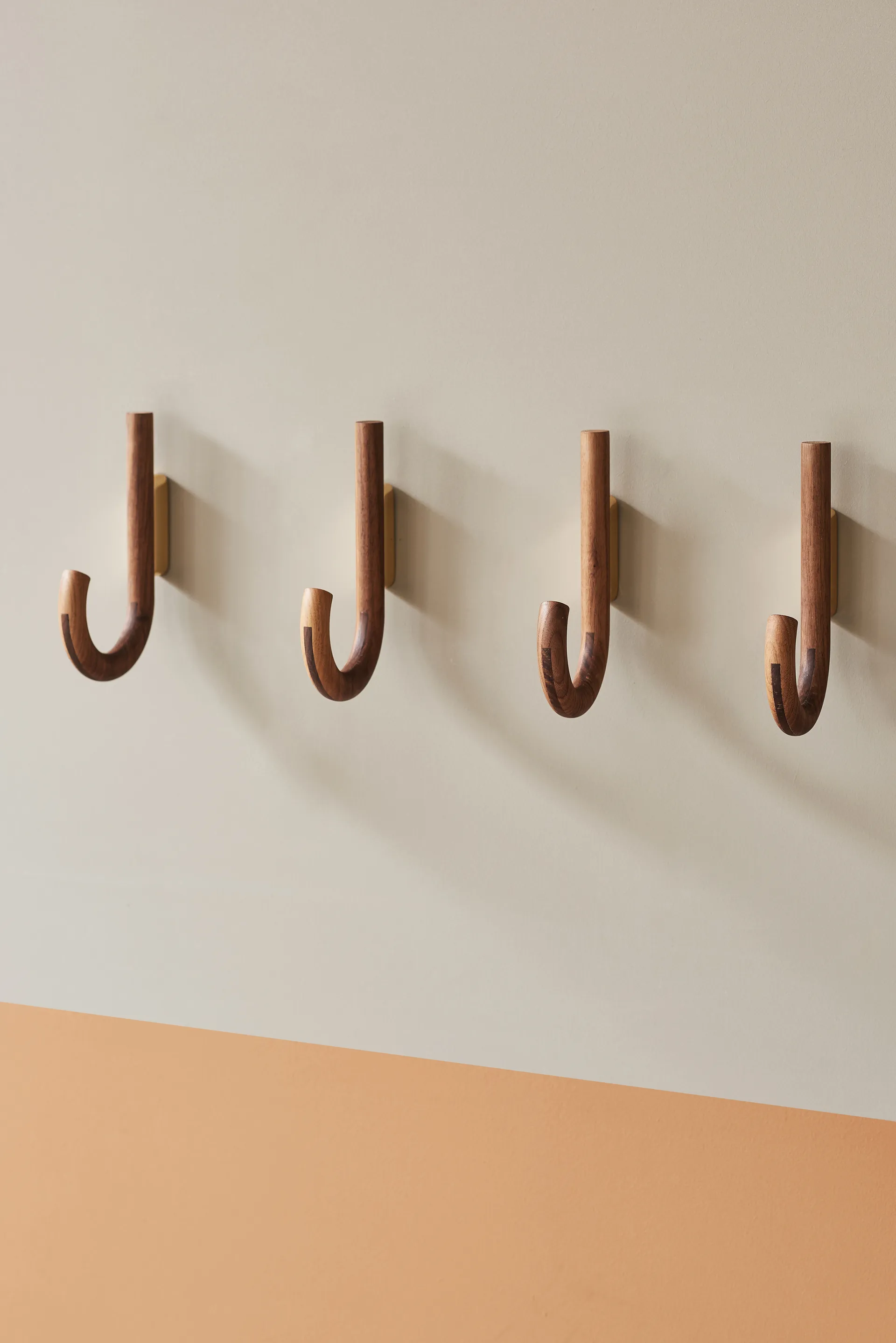 Hook koukku 19 cm, Saksanpähkinä-messinki Gejst