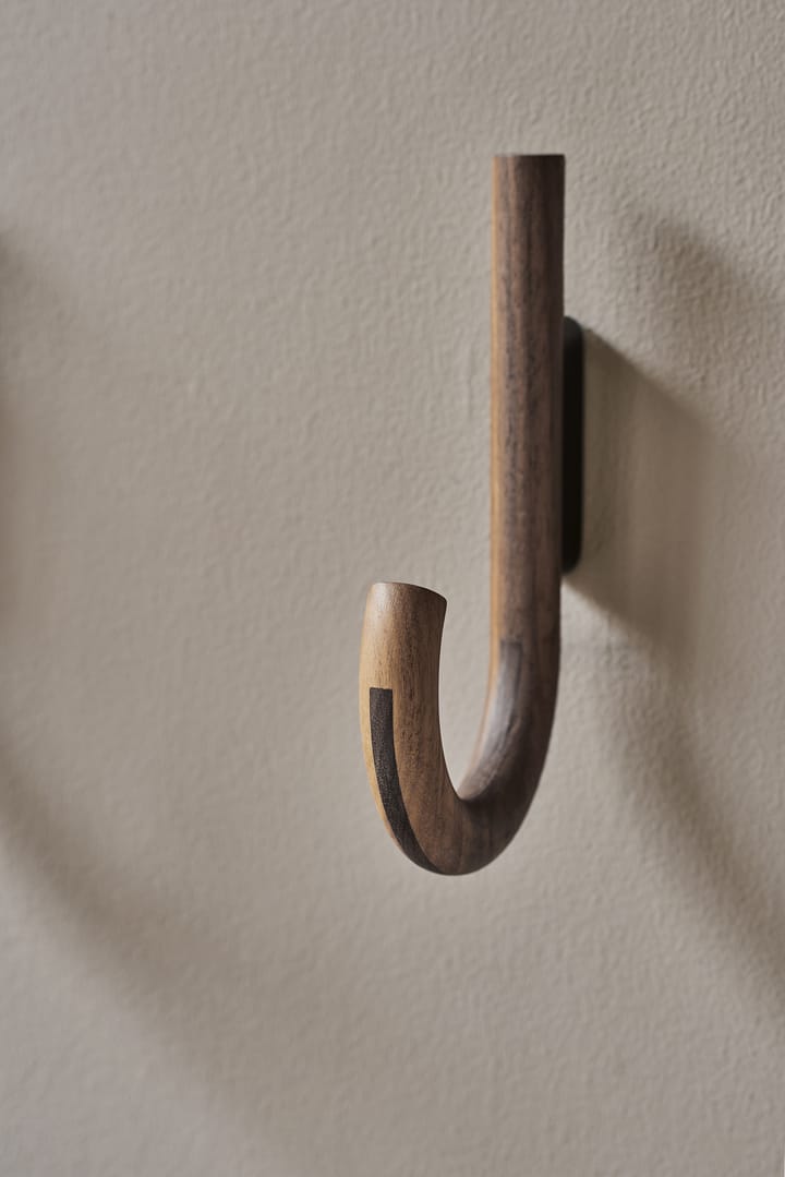 Hook koukku 19 cm, Saksanpähkinä-musta Gejst