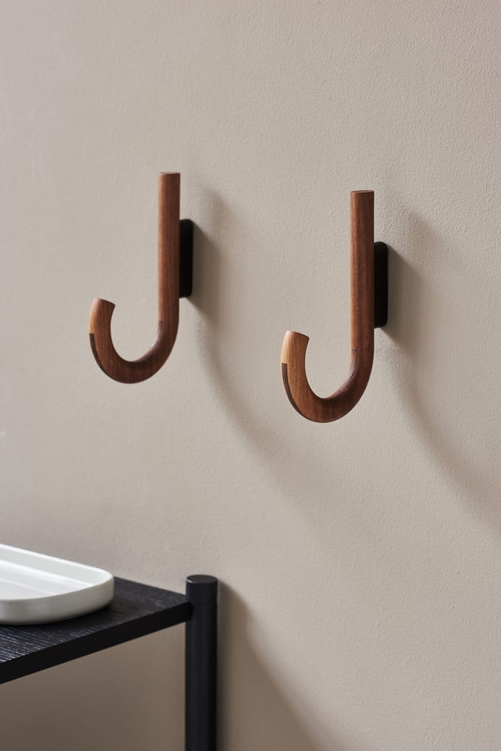 Hook koukku 19 cm, Saksanpähkinä-musta Gejst