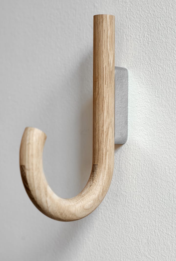 Hook koukku 19 cm, Tammi-kromi Gejst
