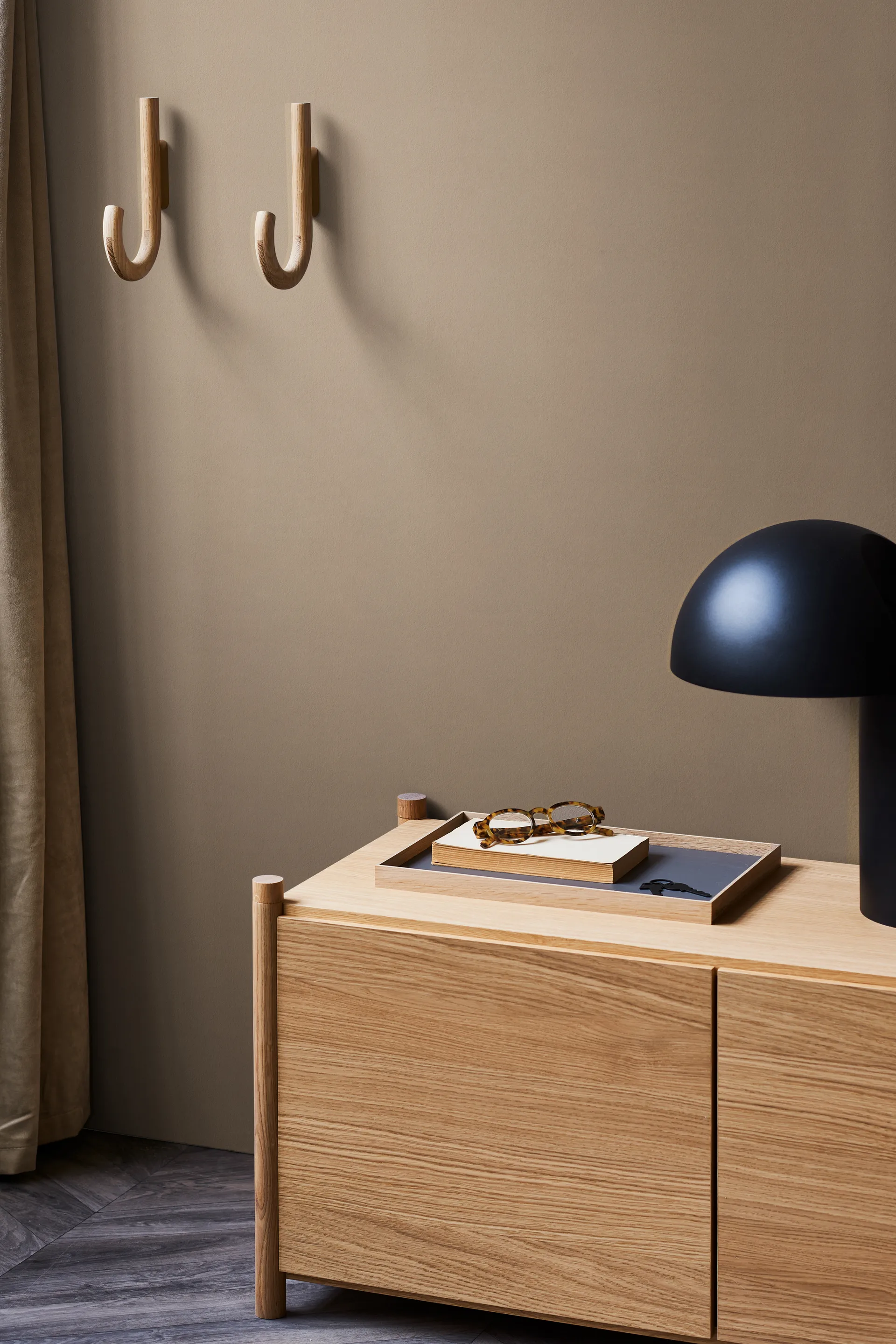 Hook koukku 19 cm, Tammi-messinki Gejst