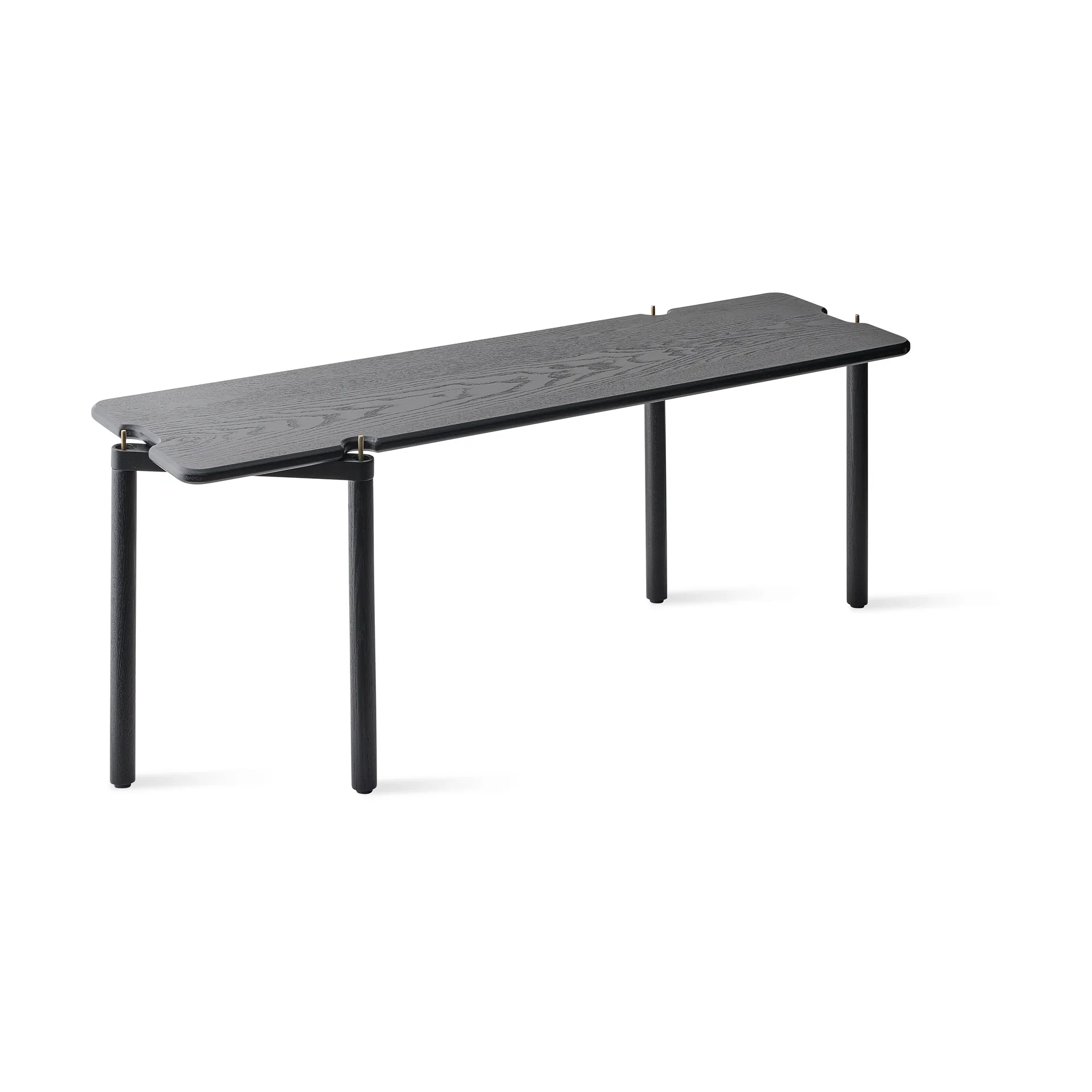 Invi kirjahylly 1 hyllytasolla moduuli 2, Musta tuhka Gejst