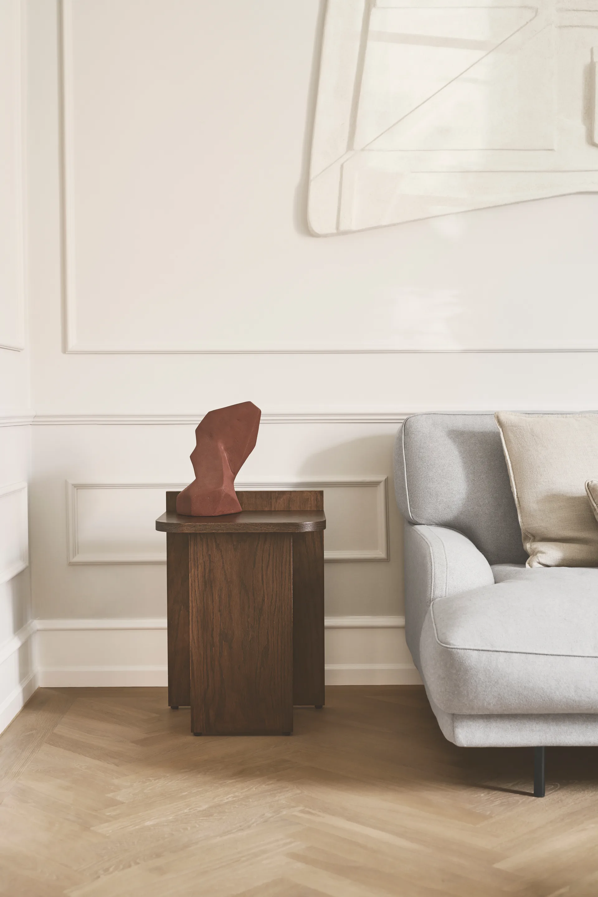 Ismo sivupöytä, Tumma TAMMI Gejst