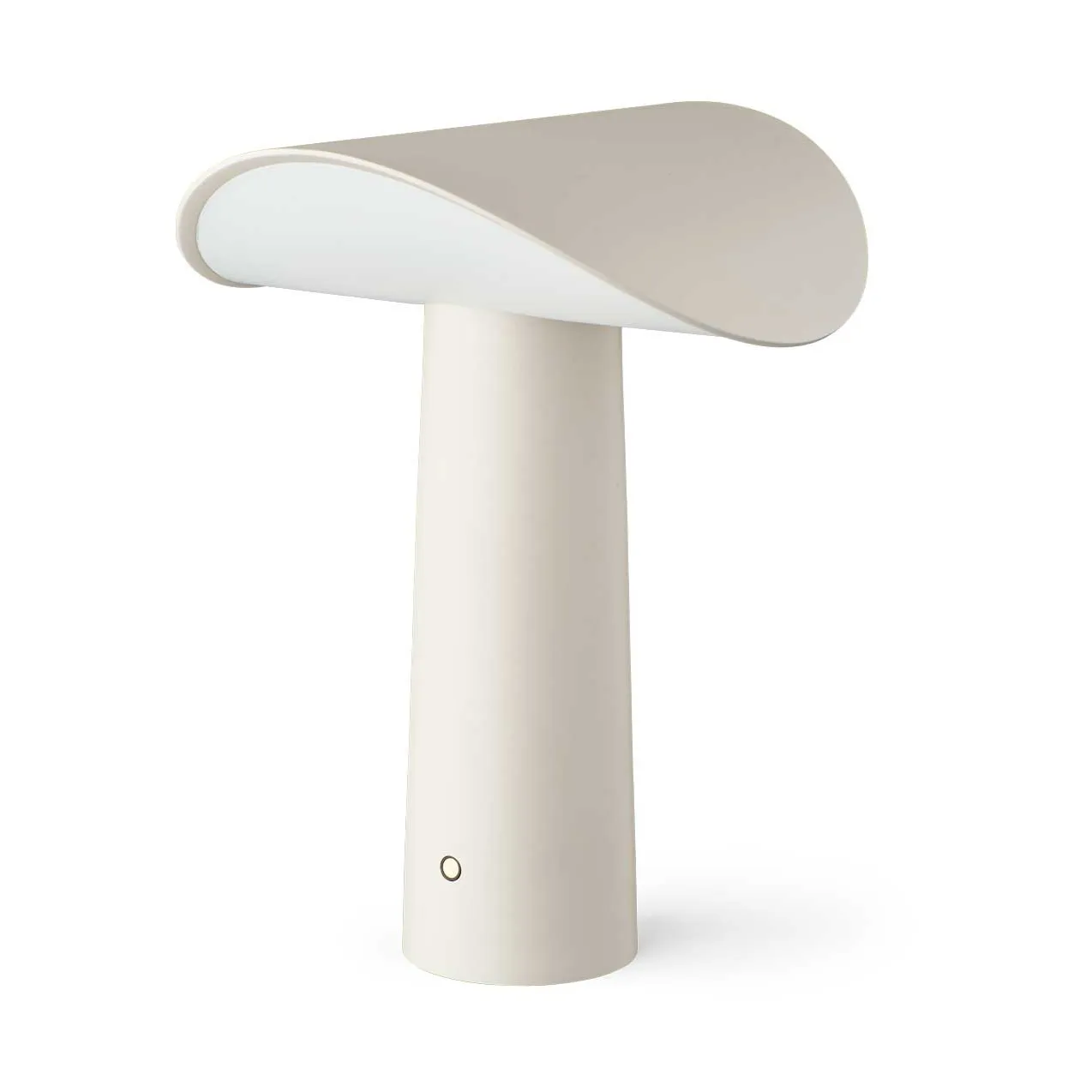 Lium kannettava pöytälamppu 22,5 cm, Lämmin harmaa Gejst