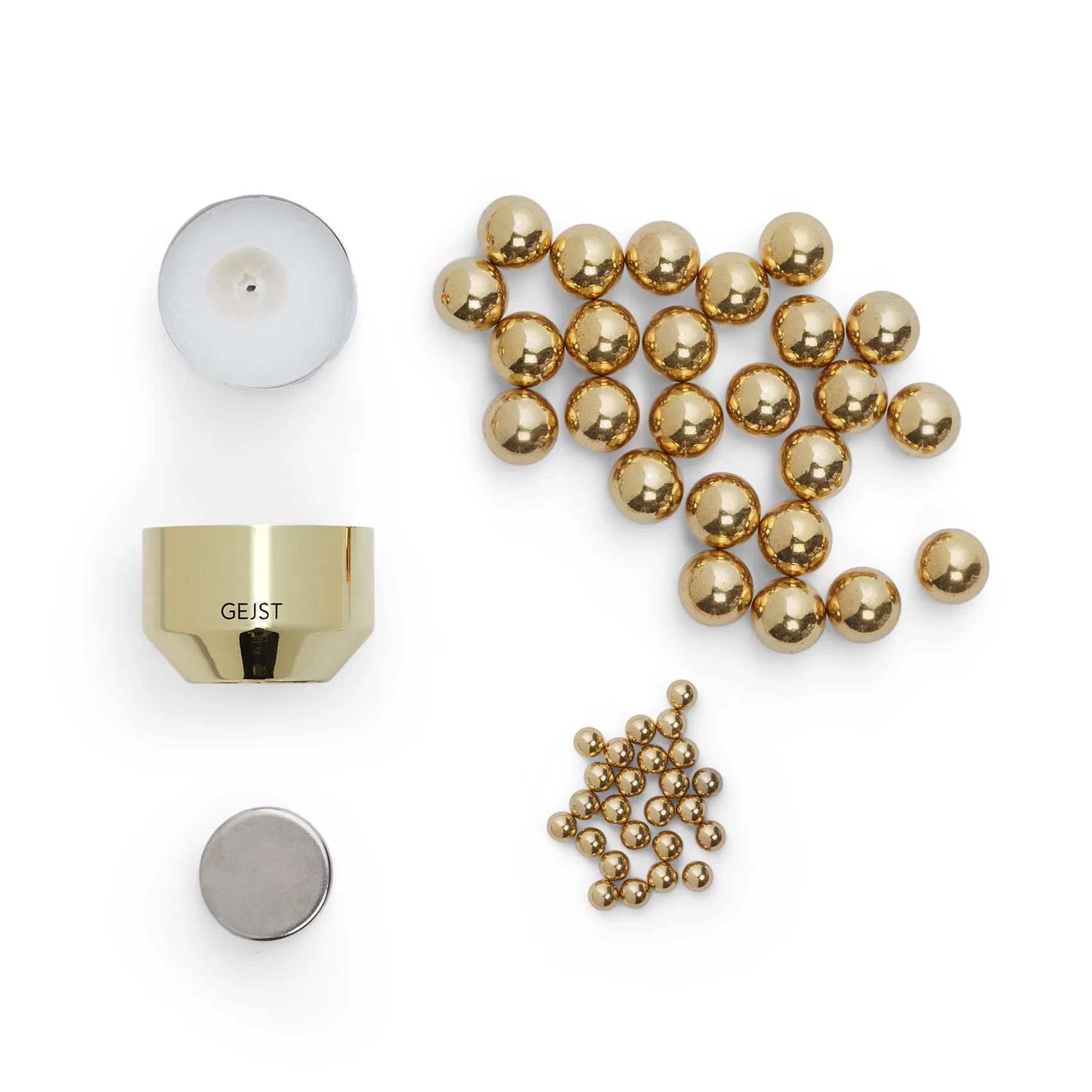 Molekyl kynttilälyhty, Messinki Gejst