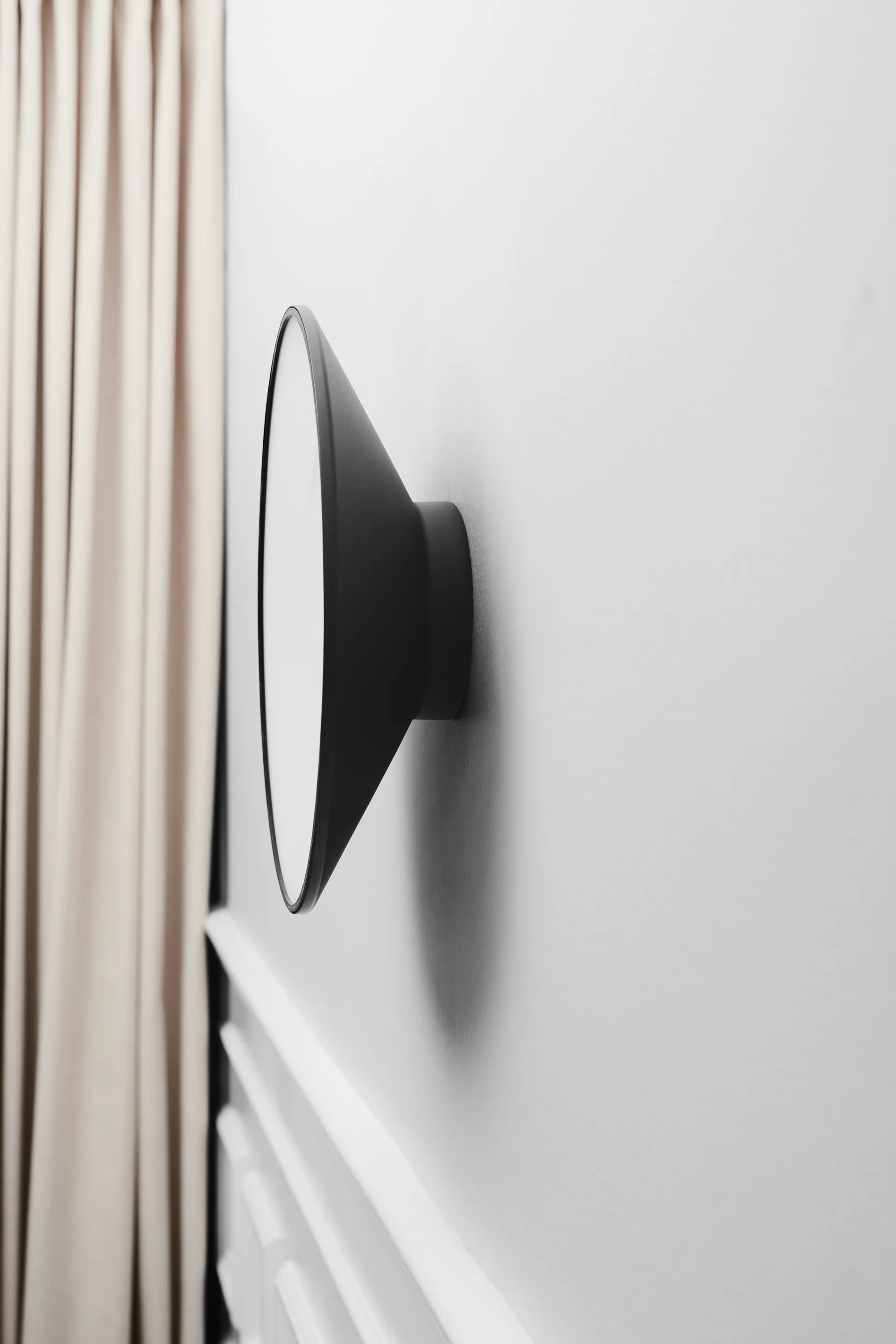 Moment seinäkello Ø 30 cm, Valkoinen Gejst