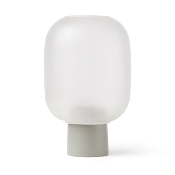 Nebl ruukku huurrettu lasi suuri Ø 25 cm - Harmaa - Gejst