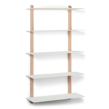 Nivo hylly E large - Vaalea tammi-valkoinen - Gejst