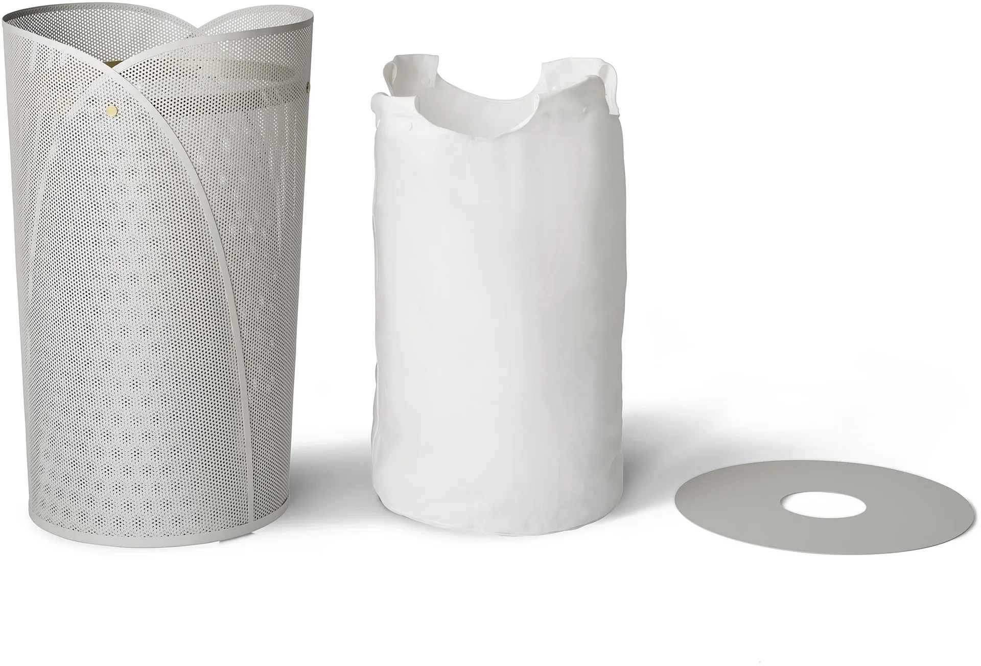 Oya pyykkikori 75 l, Lämmin harmaa Gejst