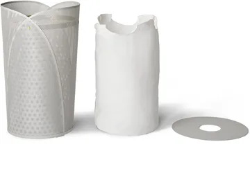 Oya pyykkikori 75 l - Lämmin harmaa - Gejst