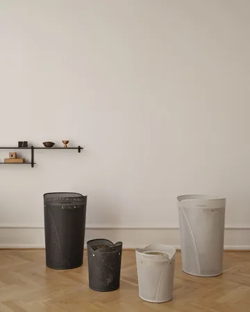 Oya pyykkikori 75 l - Lämmin harmaa - Gejst