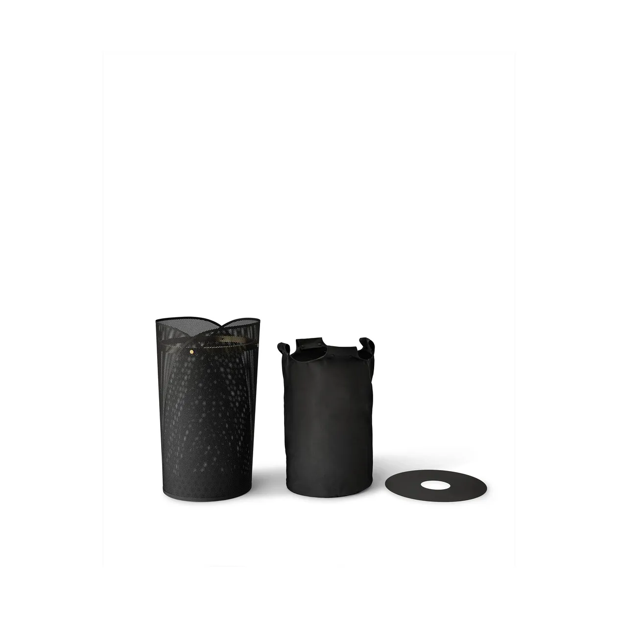 Oya pyykkikori 75 l, Tummanharmaa Gejst