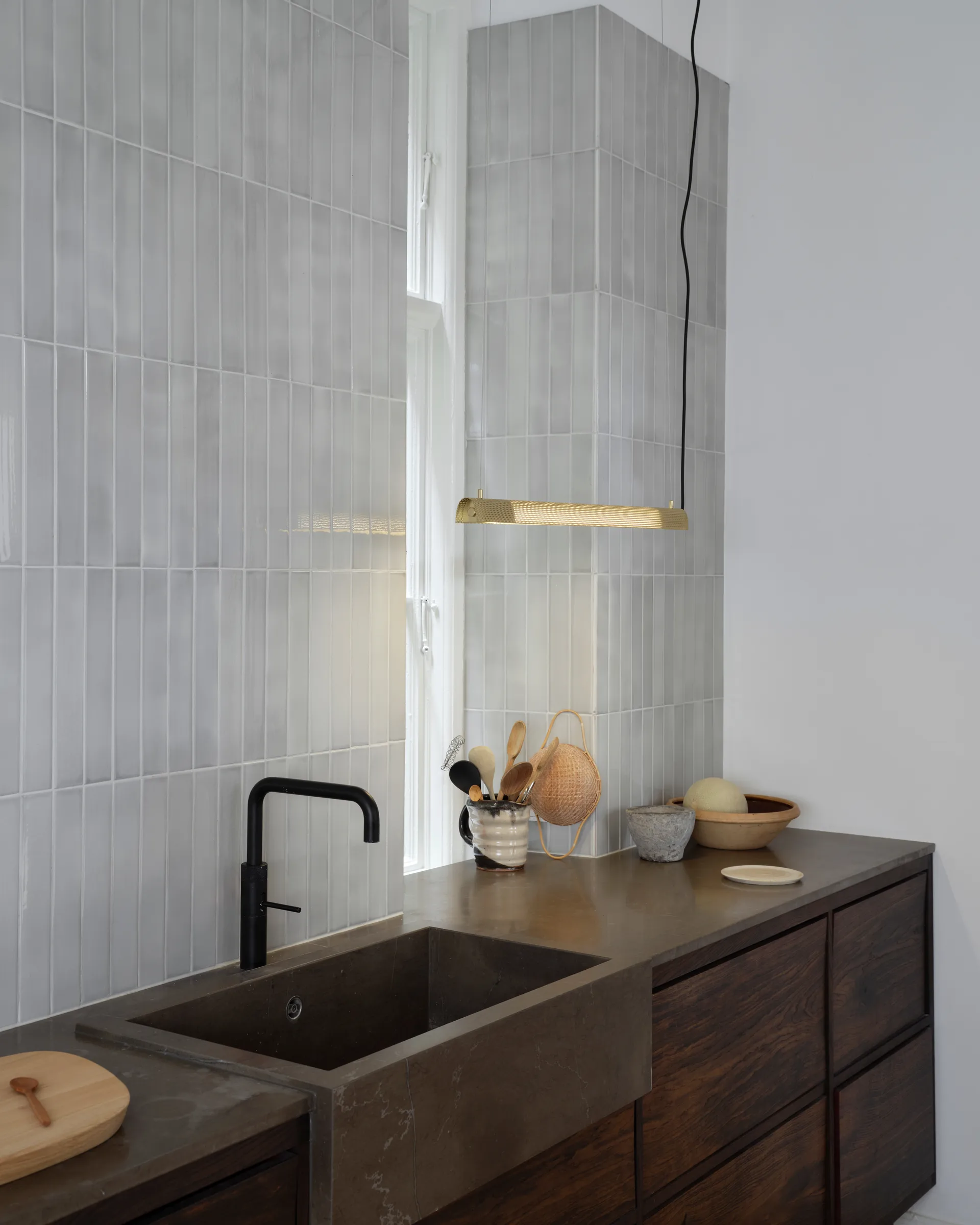 Radent riippuvalaisin short 70 cm, Messinki Gejst