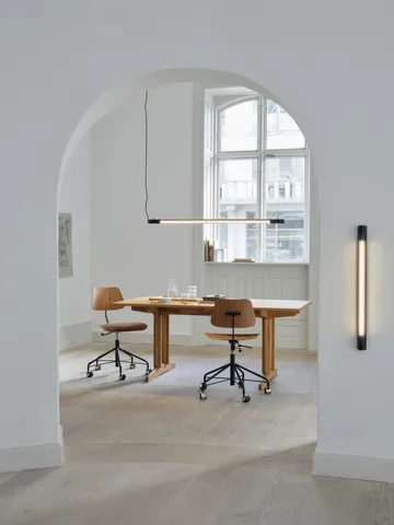 Radent seinälamppu short 70 cm kiinteä asennus - Musta - Gejst