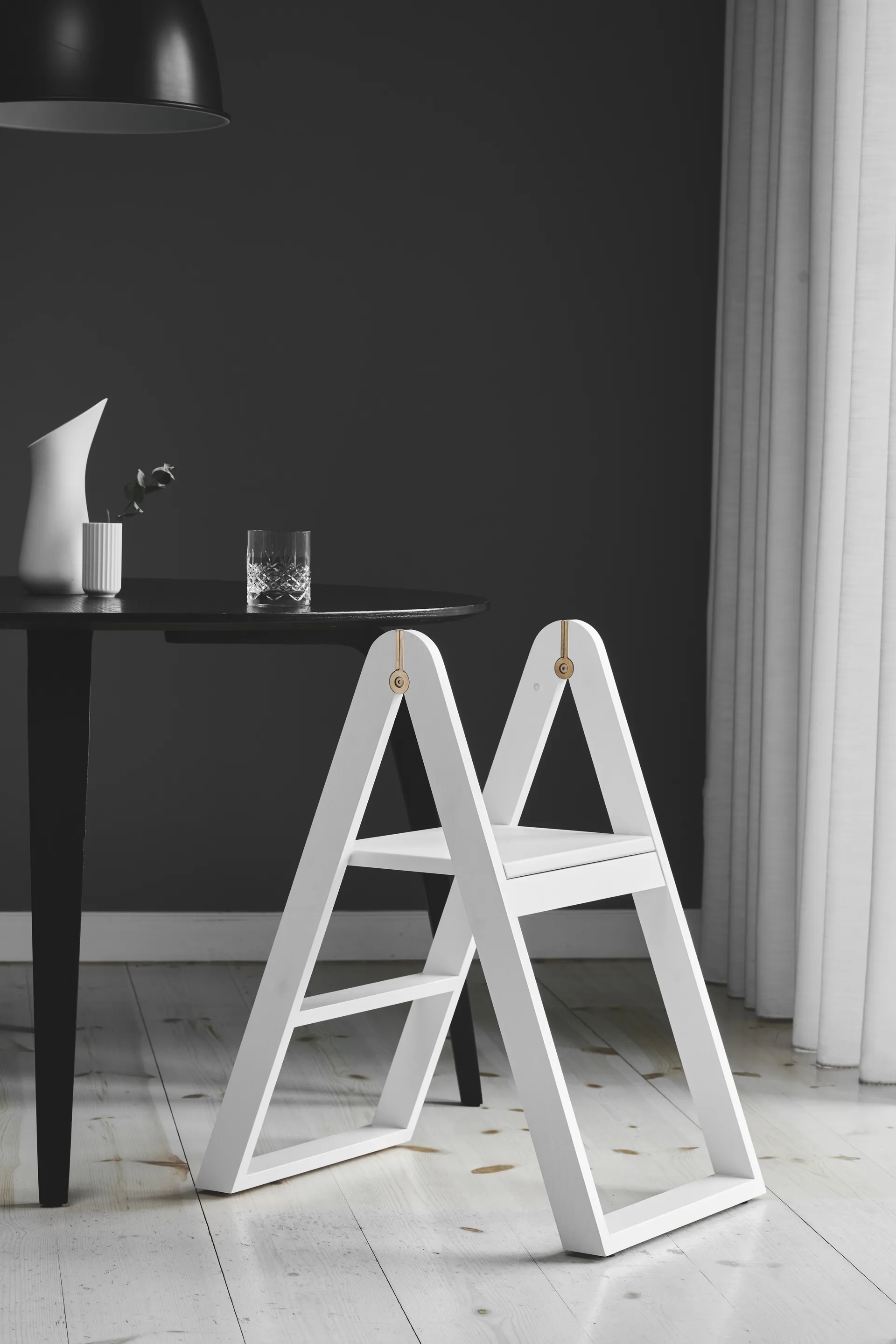 Reech stepladder -tikkaat, Valkoinen Gejst