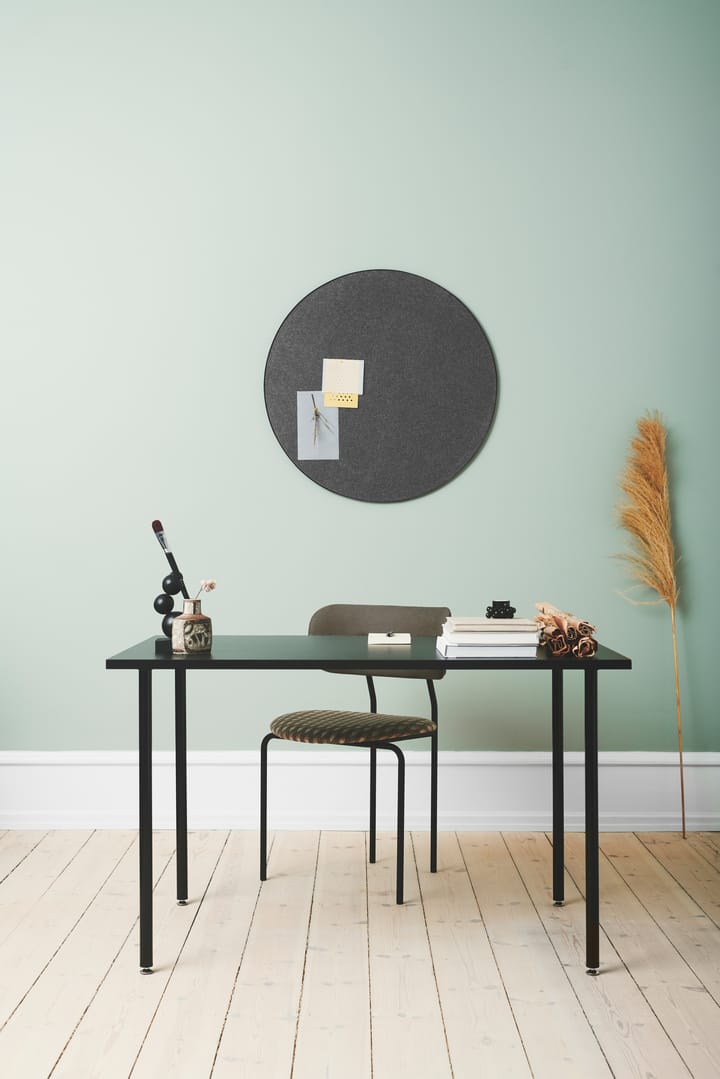 Retell pinboard ilmoitustaulu Ø 80 cm, Musta Gejst