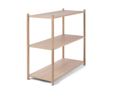 Sceene bookcase A - Vaalea tammi - Gejst