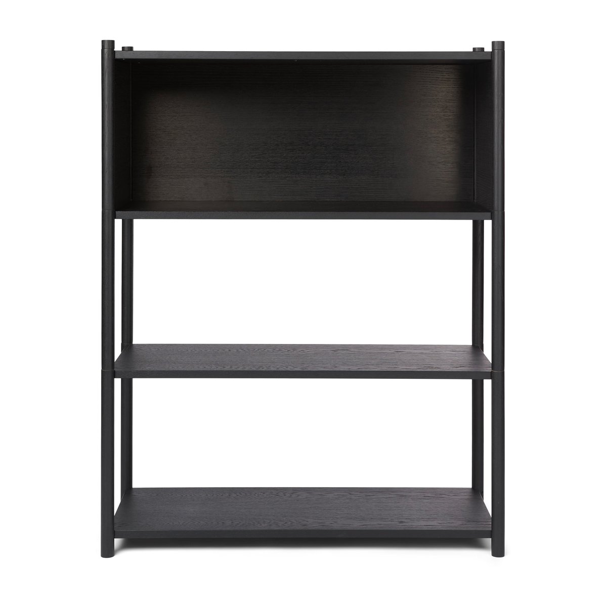 Gejst Sceene bookcase B Mustaksi petsattu tammi | Skandinaavinen Sisustus | Hyllyt & Hyllyjärjestelmät | Musta